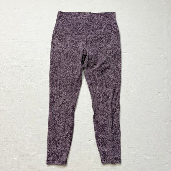 Lululemon Align Pant II 25” Arabesque Antoinette Smoky Quartz, Size 8 - Picture 1 of 5